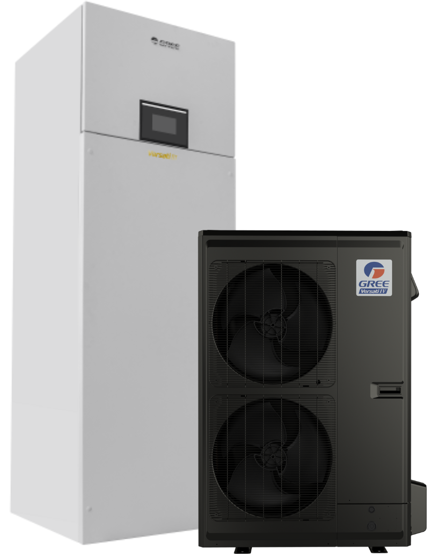 Šilumos siurblys oras/vanduo Gree Versati IV DUO 15,5/13,0kW