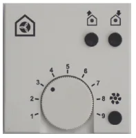 Plokštelinis ENTALPINIS rekuperatorius Zehnder Climos F 200 ECO ERV - Image 5