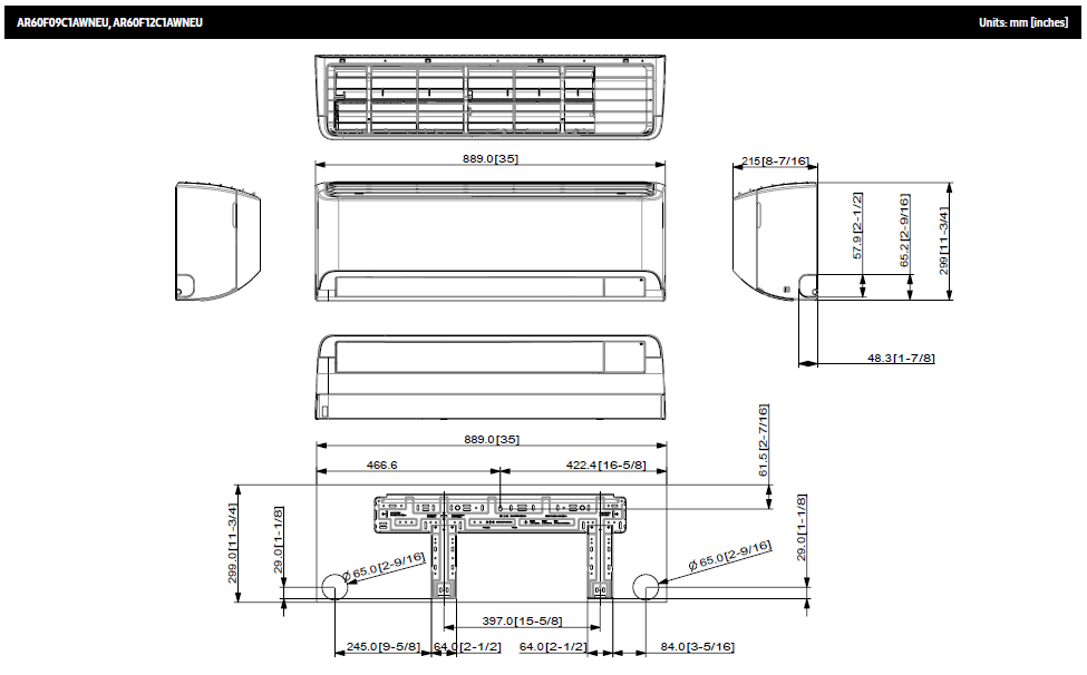 SAMSUNG SIENINIS BEVĖJIS Windfree™ Comfort S2 (buv. Arise), 3.5/3.5 kW oro kondicionieriaus komplektas - Image 8