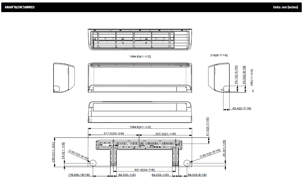SAMSUNG SIENINIS BEVĖJIS Windfree™ Comfort S2 (buv. Arise), 6.5/7.4 kW oro kondicionieriaus komplektas - Image 8