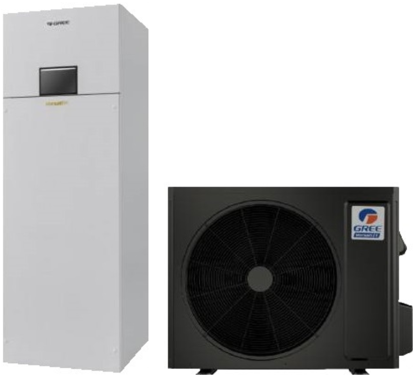 Šilumos siurblys oras/vanduo Gree Versati IV DUO 8,3/8,4kW