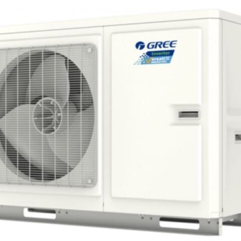 Šilumos siurblys oras/vanduo Gree Versati IV monoblokas 10,2/10,2 kW R32 trifazis