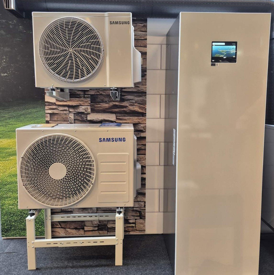 SAMSUNG oras–vanduo 9.0/8.7 kW SPLIT NORDIC šilumos siurblys su 200 l talpa, WIFI - Image 9