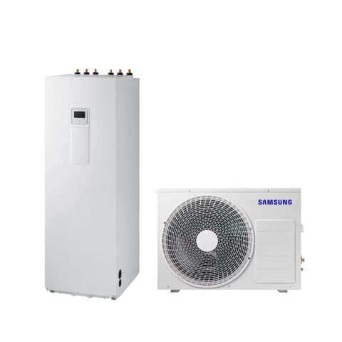SAMSUNG oras-vanduo 6.0/6.5 kW SPLIT šilumos siurblio KOMPLEKTAS (su 260 l tūriniu šildytuvu)
