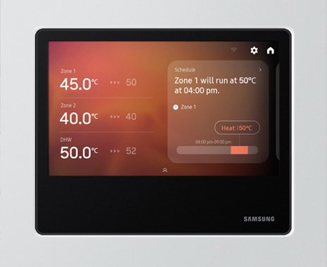SAMSUNG oras–vanduo 6.0/6.5 kW SPLIT NORDIC šilumos siurblys su 200 l talpa, WIFI - Image 5