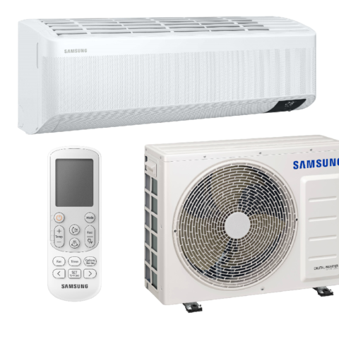 SAMSUNG SIENINIS BEVĖJO NORDIC WINDFREE 3.5/4.0 kW šilumos siurblio oras oras komplektas