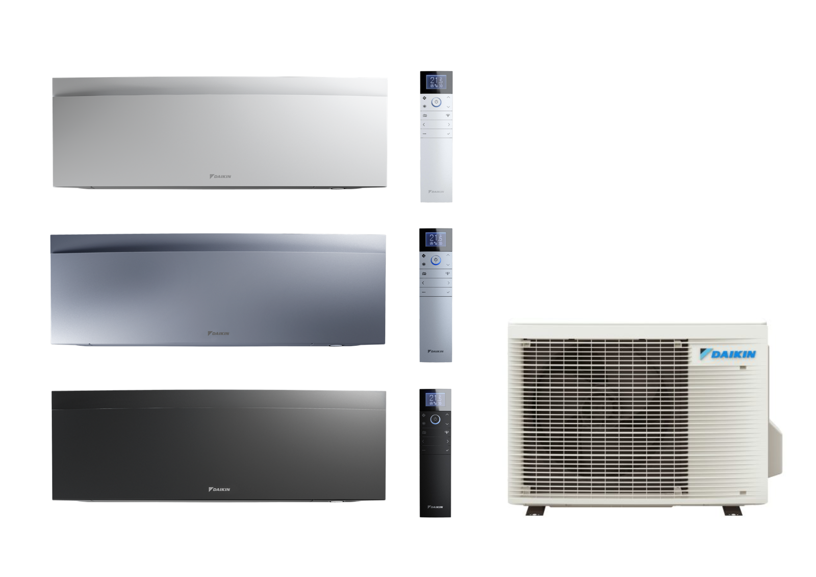 Daikin SIENINIS Emura serijos 4.2 kW šilumos siurblio oras oras komplektas
