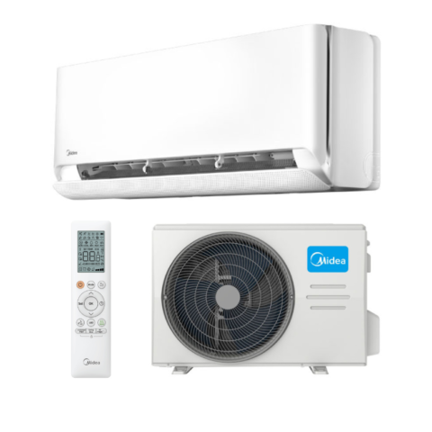 Midea Breezeless E sieninio oro kondicionieriaus 3.6/3.8 kW komplektas
