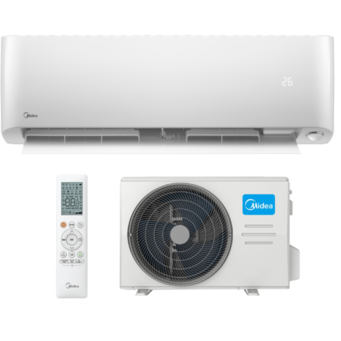 Midea OASIS PLUS sieninio šilumos siurblio oras oras 3.5/3.8 kW komplektas