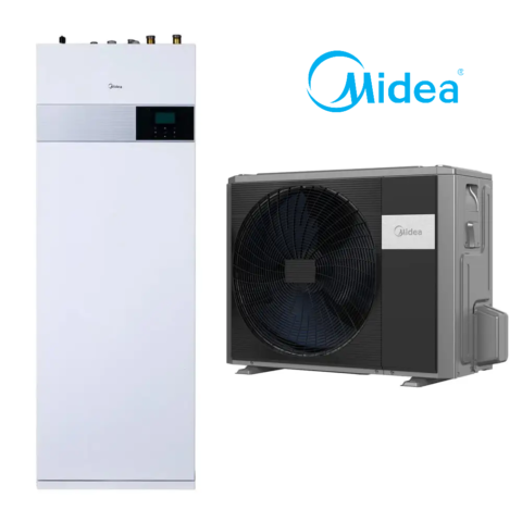 MIDEA M-Thermal Arctic 4.25-4.50 kW šilumos siurblys oras-vanduo su integruotu boileriu